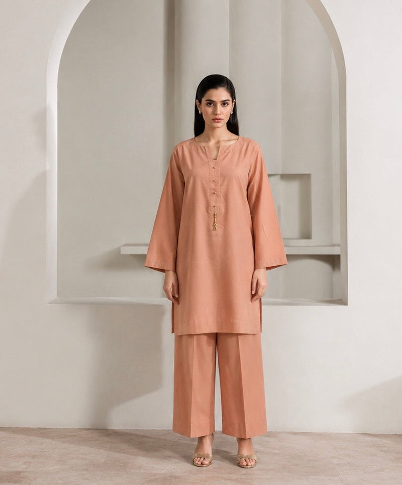 Alevique Apricot Veil - Solid Suit