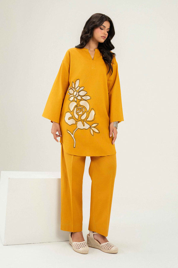 Alevique Golden Motif - 2 Piece Embroidered Suit