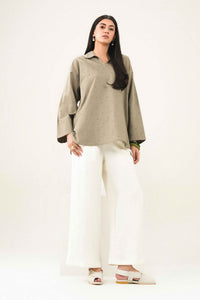 Alevique Olive Pearl - Solid Shirt