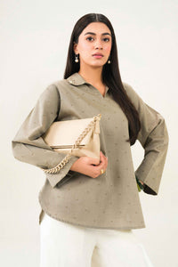 Alevique Olive Pearl - Solid Shirt