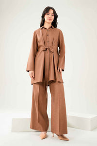 Alevique Chestnut Tie - 2 Piece Suit