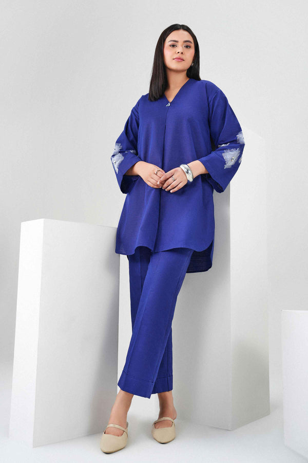 Alevique Indigo Accent - 2 Piece Suit