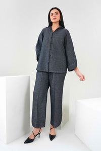 Alevique Ebony Pleat - 2 Piece Suit